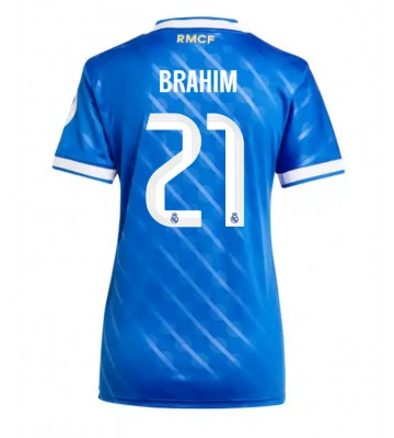 Real Madrid Brahim Diaz #21 Tredjetrøje Dame 2025-26 Kortærmet
